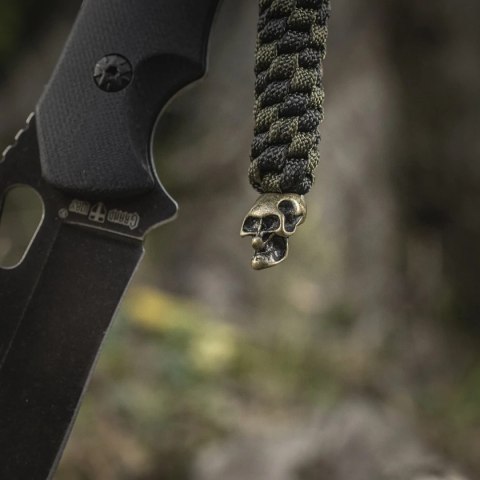 Przywieszka do noża M-Tac Helix Skull Black/Olive paracord (10283201) M-TAC