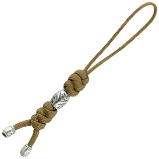 Przywieszka do noża M-Tac Zeus Stainless Steel Coyote paracord (10296105) M-TAC