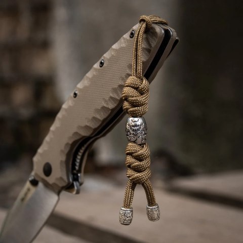 Przywieszka do noża M-Tac Zeus Stainless Steel Coyote paracord (10296105) M-TAC