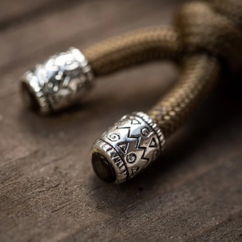 Przywieszka do noża M-Tac Zeus Stainless Steel Coyote paracord (10296105) M-TAC