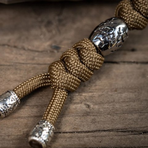 Przywieszka do noża M-Tac Zeus Stainless Steel Coyote paracord (10296105) M-TAC