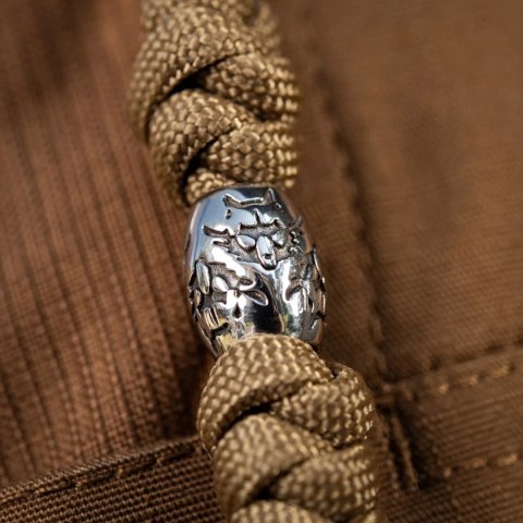 Przywieszka do noża M-Tac Zeus Stainless Steel Coyote paracord (10296105) M-TAC
