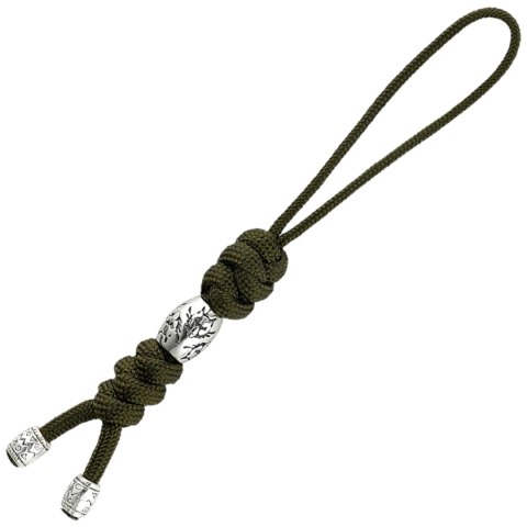 Przywieszka do noża M-Tac Zeus Stainless Steel Olive paracord (TMLZSSS-OD) M-TAC