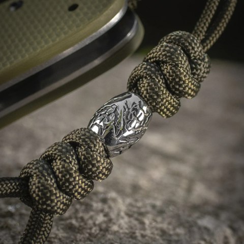 Przywieszka do noża M-Tac Zeus Stainless Steel Olive paracord (TMLZSSS-OD) M-TAC