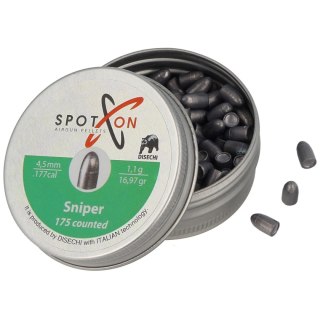 Śrut Spoton Sniper 4.5 mm, 175 szt. 1.10g/16.97gr Spoton by Disechi