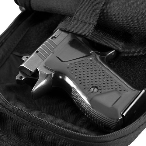 Torba M-Tac z kaburą na pistolet i z rzepem Black (10061002) M-TAC