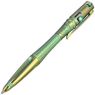Długopis taktyczny Rike Knife Gold / Green Titanium (RK-TR02-GG) RikeKnife Co. Ltd.