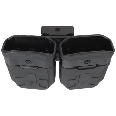 Ładownica ESP na dwa magazynki AK-47, AK-74 z UBC-01 (MH-MH-04-AK BK) ESP - Euro Security Products