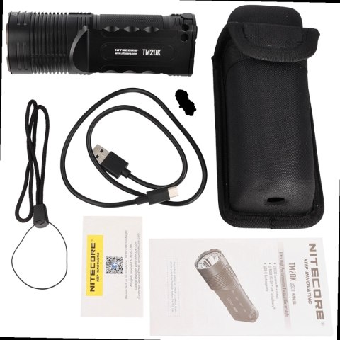 Latarka Nitecore TM20K 20,000 lm, 9600 mAh (TM20K) NiteCore