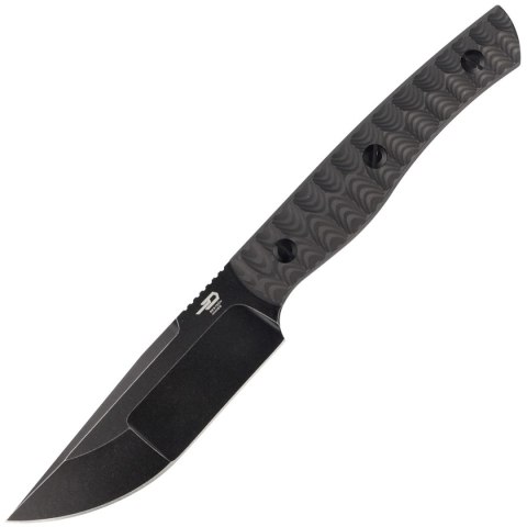 Nóż Bestech Heidi Blacksmith 2 Carbon Fiber, Black Stonewashed CPM S35VN by Heidi (BFK04B) Bestech Knives