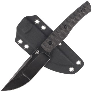 Nóż Bestech Heidi Blacksmith 2 Carbon Fiber, Black Stonewashed CPM S35VN by Heidi (BFK04B) Bestech Knives