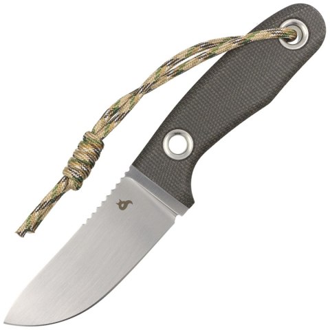 Nóż BlackFox Viator Grey Micarta, Satin D2 by Alfredo Doricchi (BF-731 D2 MG) FOX