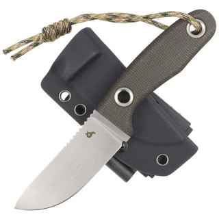 Nóż BlackFox Viator Grey Micarta, Satin D2 by Alfredo Doricchi (BF-731 D2 MG) FOX