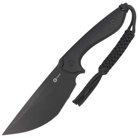 Nóż Civivi Concept 22 Black G10, Black Stonewashed D2 by Tuffknives - Geoff Blauvelt (C21047-1) Civivi by WE Knife