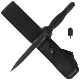 Nóż Extrema Ratio Suppressor Ordinanza GIS Black Nylon, Black N690 (04.1000.0312/BLK-O) Extrema Ratio