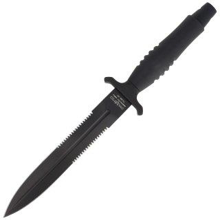 Nóż FOX Veleno Black Aluminium, Black Top Shield N690Co (FX-596 AF) FOX