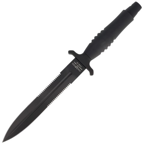 Nóż FOX Veleno Black Aluminium, Black Top Shield N690Co (FX-596 AF) FOX