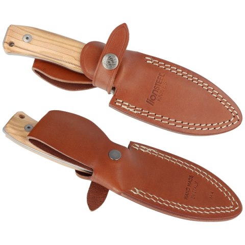 Nóż LionSteel Bushcraft Olive Wood, Satin M390 by Molletta (M4 UL) LionSteel