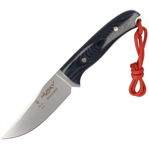 Nóż Muela Blue Micarta, Satin N690 (HUSKY-10M.B) Muela