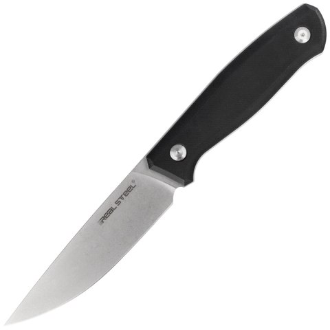 Nóż Real Steel Arbiter Black G10, Stonewash 9Cr18Mov by Ostap Hel (3811) Real Steel