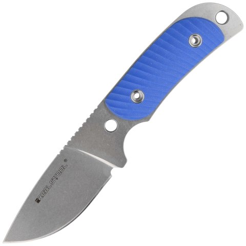 Nóż Real Steel Hunter 165 Blue G10, Stonewashed 12C27 (3534) Real Steel