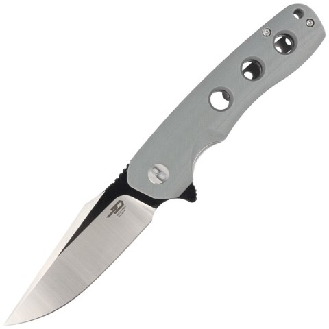 Nóż składany Bestech Arctic Grey G10, Black / Satin D2 (BG33C-1) Bestech Knives