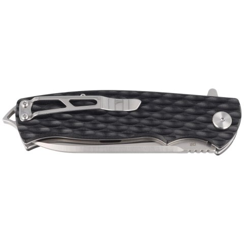 Nóż składany Bestech Grampus Black G10, Stonewashed/Satin D2 (BG02A) Bestech Knives