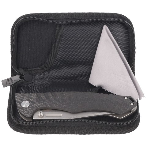 Nóż składany Bestech Keen II Black Titanium/Carbon Fiber, Stonewashed/Satin CPM S35VN by Koens Craft (BT2301A) Bestech Knives