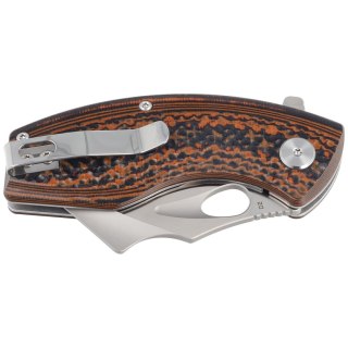 Nóż składany Bestech Lizard Black/Orange G10, Satin/Bead Blast D2 (BG39A) Bestech Knives
