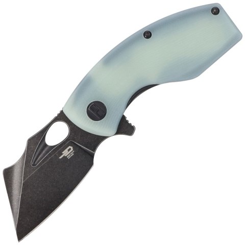 Nóż składany Bestech Lizard Transparent G10, Black Stonewashed D2 (BG39E) Bestech Knives