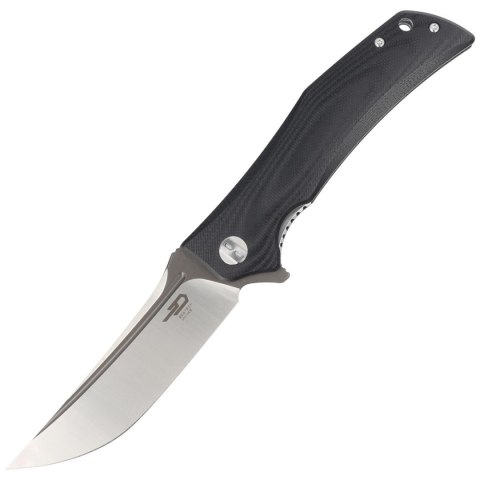 Nóż składany Bestech Scimitar Black G10, Gray / Satin D2 (BG05A-2) Bestech Knives