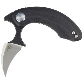 Nóż składany Bestech Strelit Black G10, Satin/Black Stonewashed 14C28N by Ostap Hel (BG52A-2) Bestech Knives
