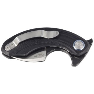 Nóż składany Bestech Strelit Black G10, Satin/Black Stonewashed 14C28N by Ostap Hel (BG52A-2) Bestech Knives