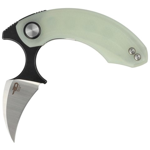 Nóż składany Bestech Strelit Jade G10, Satin/Black Stonewashed 14C28N by Ostap Hel (BG52B-2) Bestech Knives