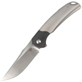 Nóż składany Bestech Supernova Grey Titanium/Black Zirconium, Satin M390 (BT2111A) Bestech Knives