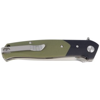 Nóż składany Bestech Swordfish Black / Green G10, Satin D2 (BG03A) Bestech Knives