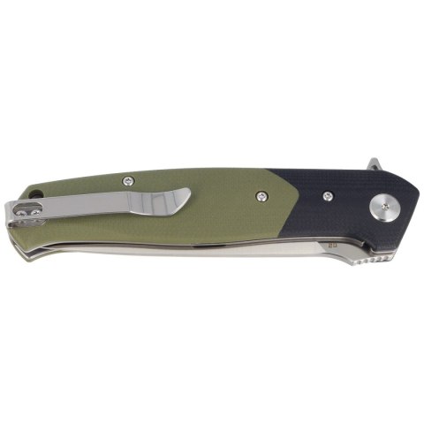 Nóż składany Bestech Swordfish Black / Green G10, Satin D2 (BG03A) Bestech Knives