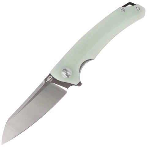 Nóż składany Bestech Texel Transparent G10, Grey Titanized/Satin D2 by A Purvis Blades (BG21B-2) Bestech Knives