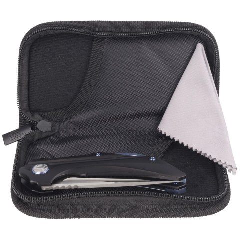 Nóż składany Bestech Vigil Black Titanium, Satin M390 by Kombou (BT2201C) Bestech Knives