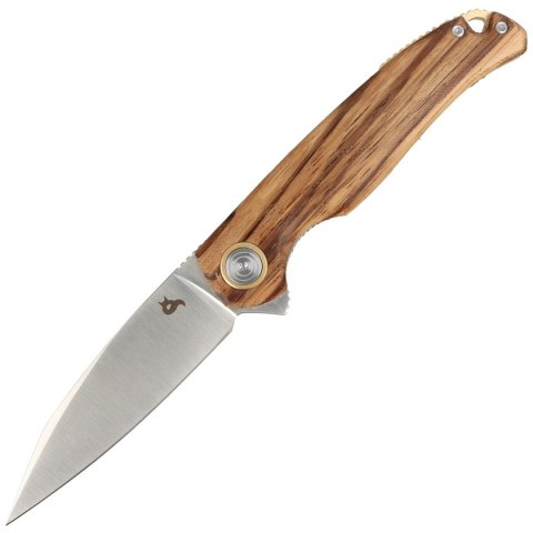 Nóż składany BlackFox Argus Ziricote Wood, Satin D2 by Grigorii Matveev (BF-760 W) FOX