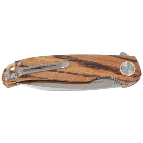 Nóż składany BlackFox Argus Ziricote Wood, Satin D2 by Grigorii Matveev (BF-760 W) FOX