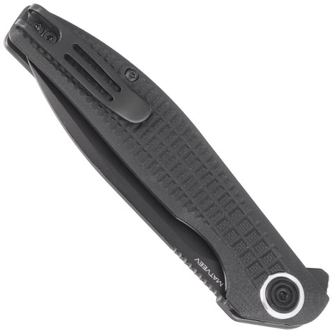 Nóż składany BlackFox Artia Black G10, Black PTFE D2 by Grigorii Matveev (BF-765) FOX