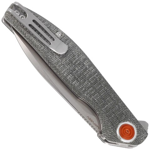 Nóż składany BlackFox Artia Green G10, Stone Washed D2 by Grigorii Matveev (BF-765 OD) FOX