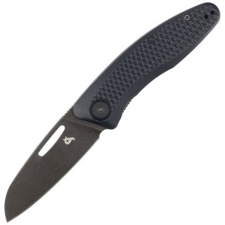 Nóż składany BlackFox Feresa BlackAluminium, Black Stone Washed D2 by Grigorii Matveev (BF-762 BB) FOX