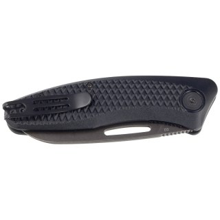Nóż składany BlackFox Feresa BlackAluminium, Black Stone Washed D2 by Grigorii Matveev (BF-762 BB) FOX