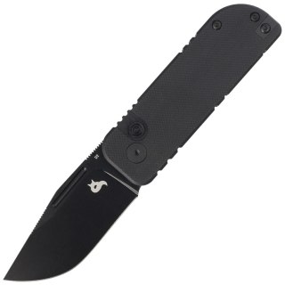 Nóż składany BlackFox NU-Bowie Black G10, Black Idroglider D2 by Keanu Alfaro (BF-758) FOX