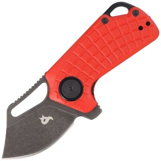 Nóż składany BlackFox Puck Red G10, Black Stone Washed D2 by Grigorii Matveev (BF-761 R) FOX