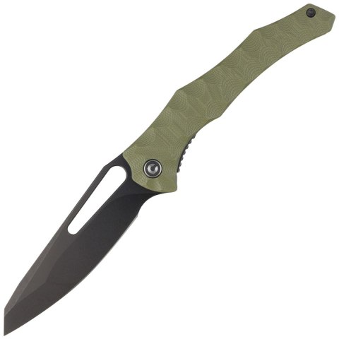 Nóż składany CIVIVI Spiny Dogfish Green G10, Black Stonewashed 14C28N by Gavko Knives (C22006-3) Civivi by WE Knife