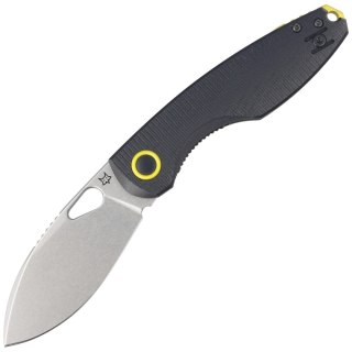 Nóż składany FOX Chilin Black G10, Stonewashed N690Co by Jesper Voxnæs (FX-530 G10B) FOX