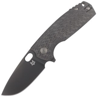 Nóż składany FOX Core Black Carbon Fiber, PVD Elmax by Jesper Voxnæs (FX-604 CF) FOX